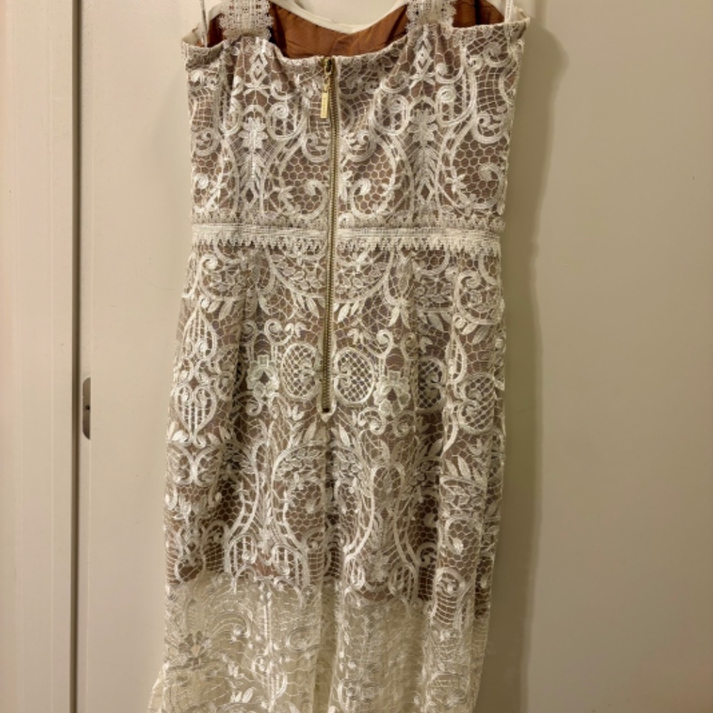 Beautiful white bridal shower dress! - Picture 6 of 8